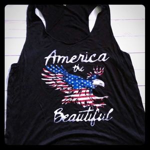 Brand new tank great for 4th of July.